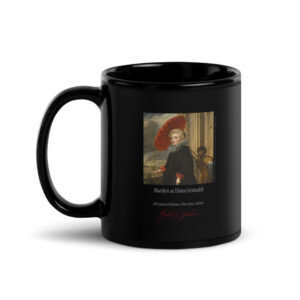 van Dyck Elena Grimaldi Mug | MARILYN100 Cyberpainting