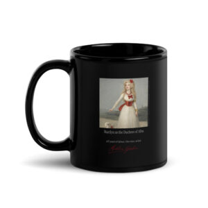 Goya the Duchess of Alba Mug | MARILYN100 Cyberpainting