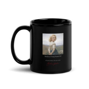 Bouguereau Young Peasant Girl Mug | MARILYN100 Cyberpainting