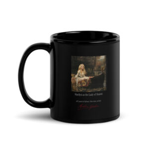 Waterhouse the Lady of Shalott Mug | MARILYN100 Cyberpainting