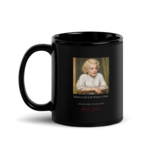 Zandomeneghi Girl at the Window in Rome Mug | MARILYN100 Cyberpainting