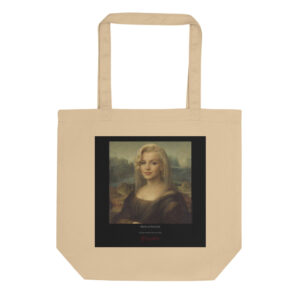 Vinci Mona Lisa Tote Bag | MARILYN100 Cyberpainting