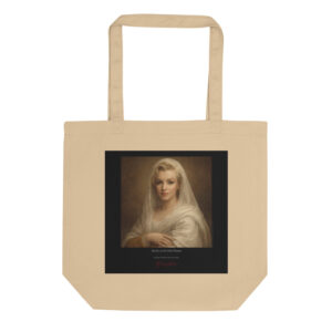 Sanzio the Veiled Woman Tote Bag | MARILYN100 Cyberpainting