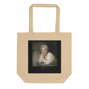 Rijn Girl at a Window Tote Bag | MARILYN100 Cyberpainting