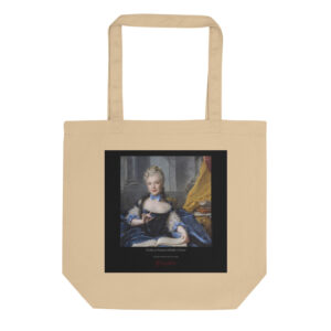 Nattier Madame Adélaïde of France Tote Bag | MARILYN100 Cyberpainting