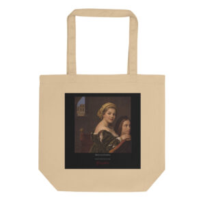 Ingres La Fornarina Tote Bag | MARILYN100 Cyberpainting