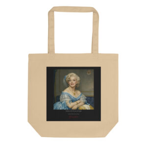 Ingres the Princesse de Broglie Tote Bag | MARILYN100 Cyberpainting