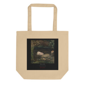 Millais Ophelia Tote Bag | MARILYN100 Cyberpainting