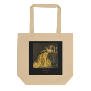Stevens the Lady in Yellow Tote Bag | MARILYN100 Cyberpainting