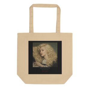 Courbet Jo the Beautiful Irish Girl Tote Bag | MARILYN100 Cyberpainting