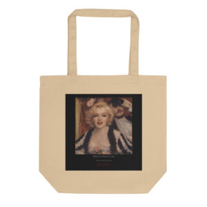 Renoir the Woman in La Loge Tote Bag | MARILYN100 Cyberpainting