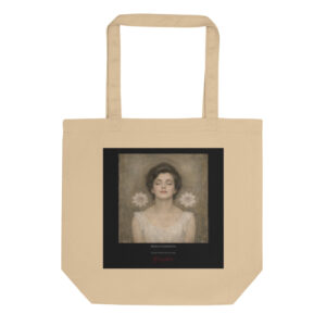 Mondrian Passionflower Tote Bag | MARILYN100 Cyberpainting