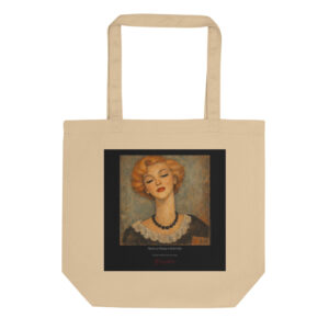 Modigliani Woman with Red Hair Tote Bag | MARILYN100 Cyberpainting