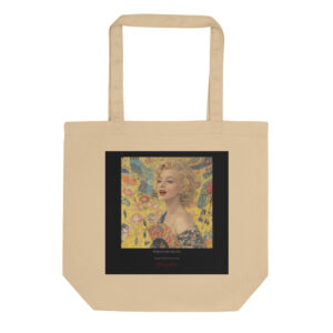 Klimt Lady with a Fan Tote Bag | MARILYN100 Cyberpainting