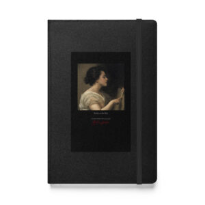Velázquez the Sibyl Notebook | MARILYN100 Cyberpainting - Black