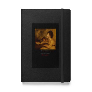 Reynolds Mrs. Sheridan Notebook | MARILYN100 Cyberpainting - Black