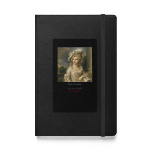 Gainsborough Mrs. Graham Notebook | MARILYN100 Cyberpainting - Black