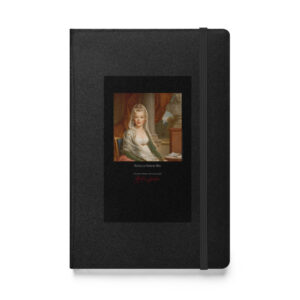 Gérard Madame Mère Notebook | MARILYN100 Cyberpainting - Black