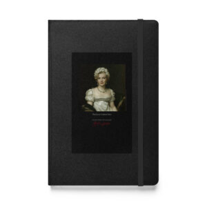 David Comtesse Daru Notebook | MARILYN100 Cyberpainting - Black