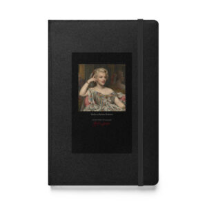 Ingres Madame Moitessier Notebook | MARILYN100 Cyberpainting - Black