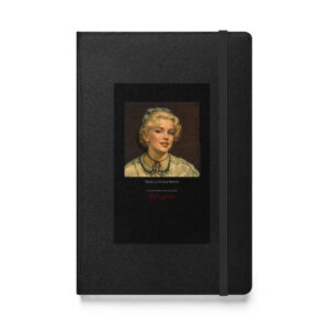 Manet Victorine Meurent Notebook | MARILYN100 Cyberpainting - Black
