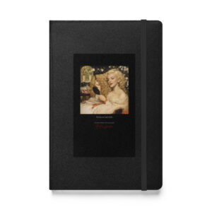 Rossetti Lady Lilith Notebook | MARILYN100 Cyberpainting - Black
