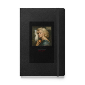 Rossetti Proserpine Notebook | MARILYN100 Cyberpainting - Black