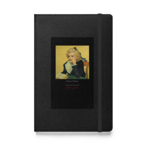 van Gogh L'Arlésienne Notebook | MARILYN100 Cyberpainting - Black