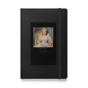 Sargent Lady Agnew Notebook | MARILYN100 Cyberpainting - Black