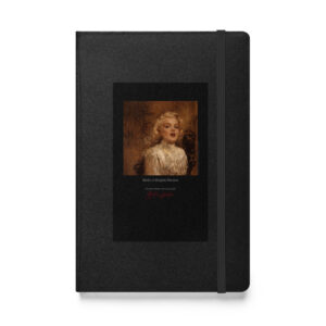 Serov Margarita Morozova Notebook | MARILYN100 Cyberpainting - Black