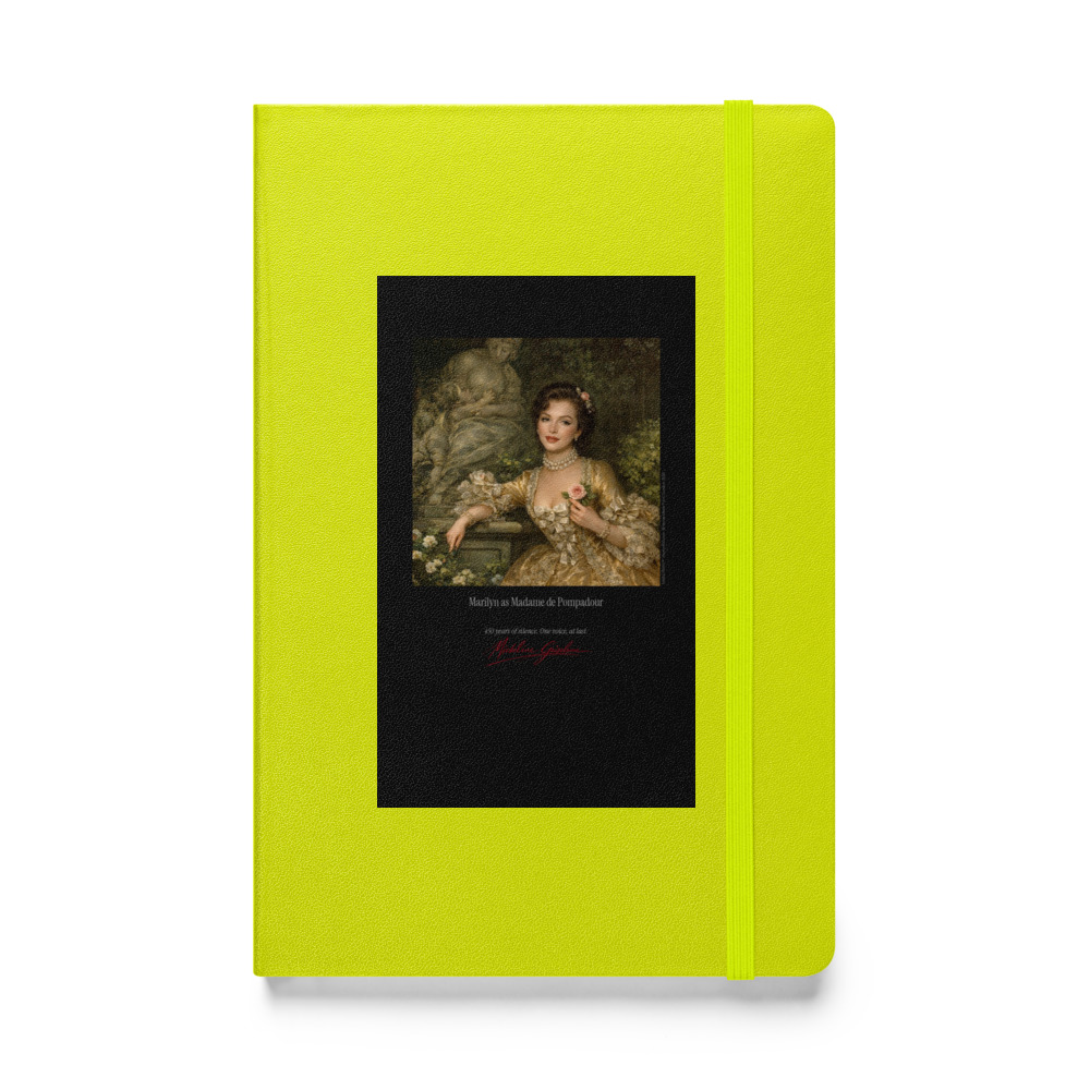 Boucher Madame de Pompadour Notebook | MARILYN100 Cyberpainting - Lime