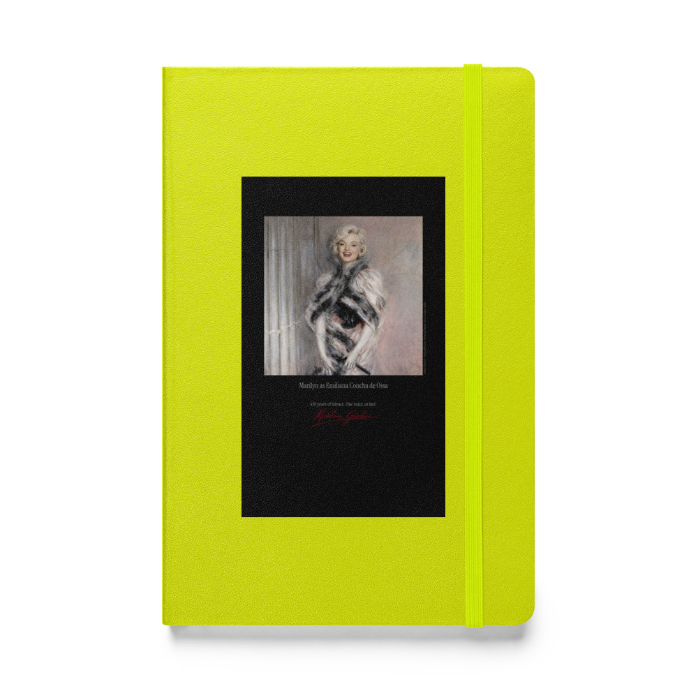 Boldini Emiliana Concha de Ossa Notebook | MARILYN100 Cyberpainting - Lime