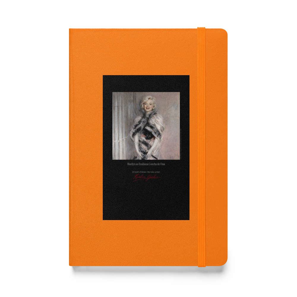 Boldini Emiliana Concha de Ossa Notebook | MARILYN100 Cyberpainting - Orange