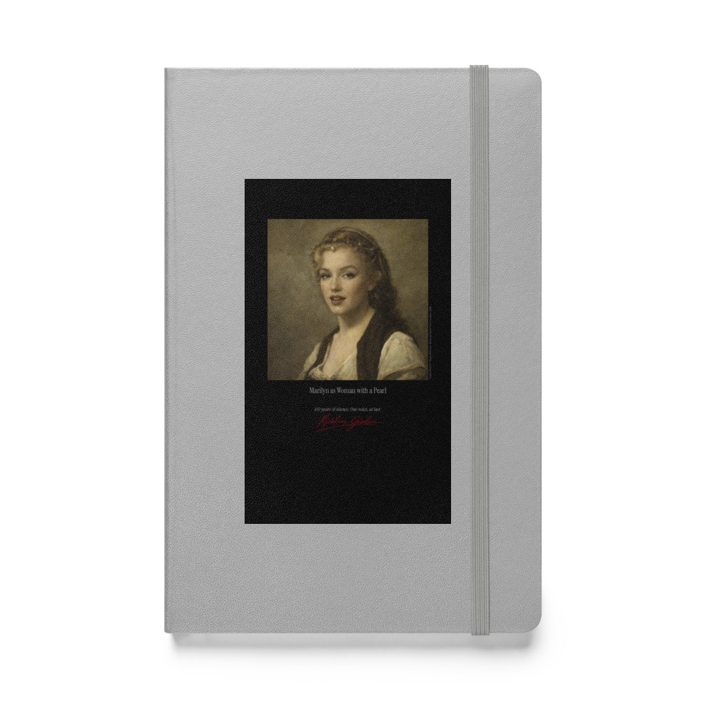 Corot Woman with a Pearl Notebook | MARILYN100 Cyberpainting - Silver