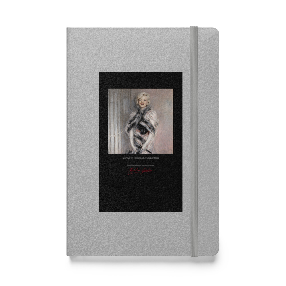 Boldini Emiliana Concha de Ossa Notebook | MARILYN100 Cyberpainting - Silver