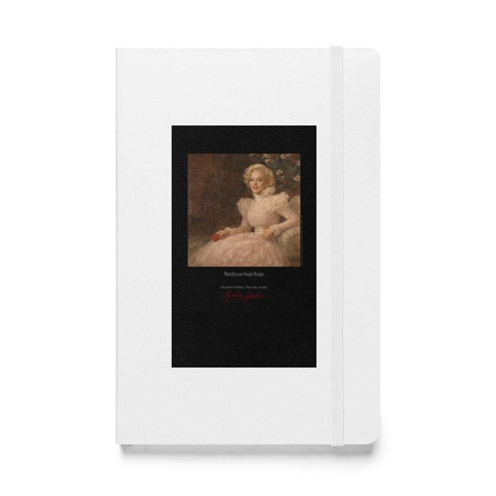 Klimt Sonja Knips Notebook | MARILYN100 Cyberpainting - White