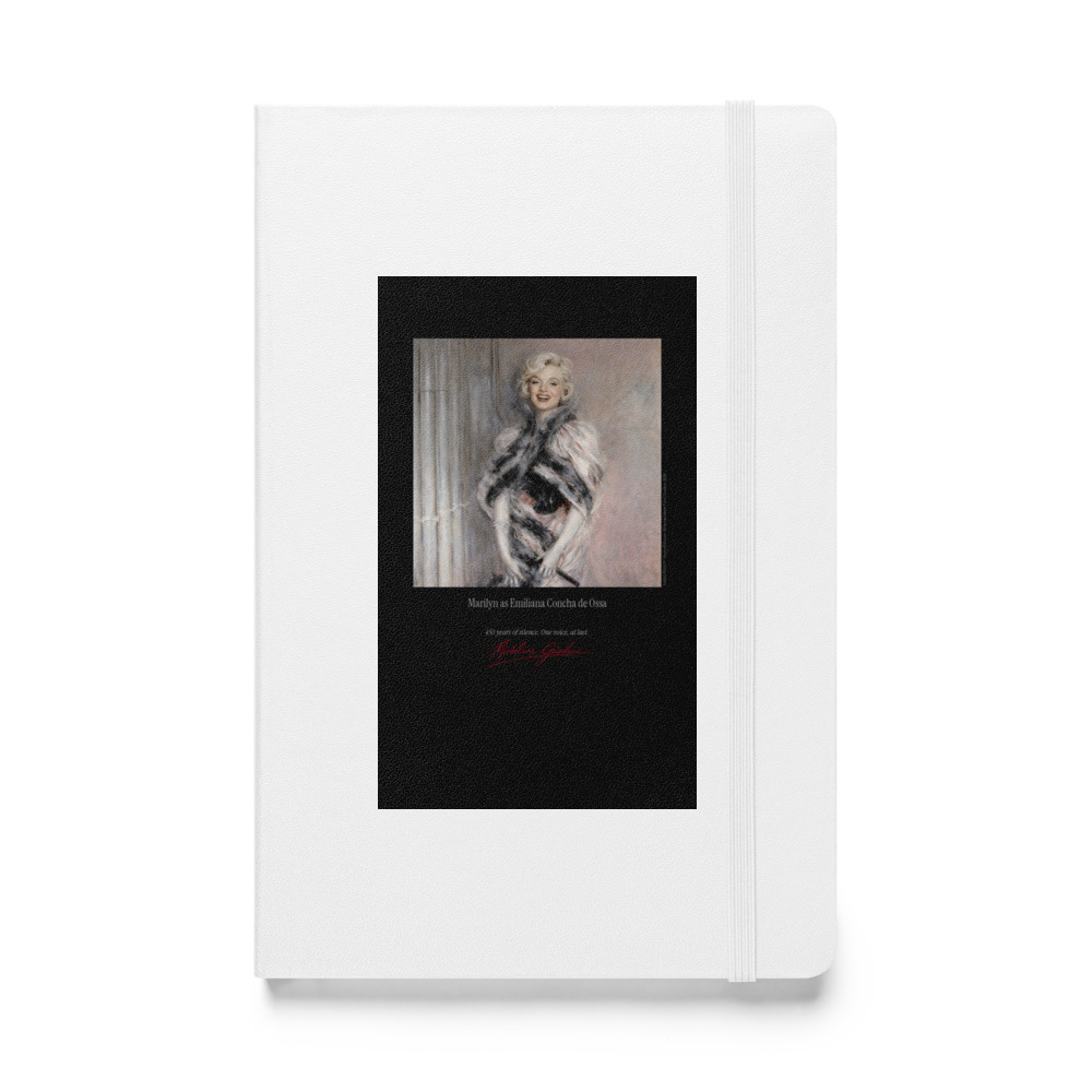 Boldini Emiliana Concha de Ossa Notebook | MARILYN100 Cyberpainting - White